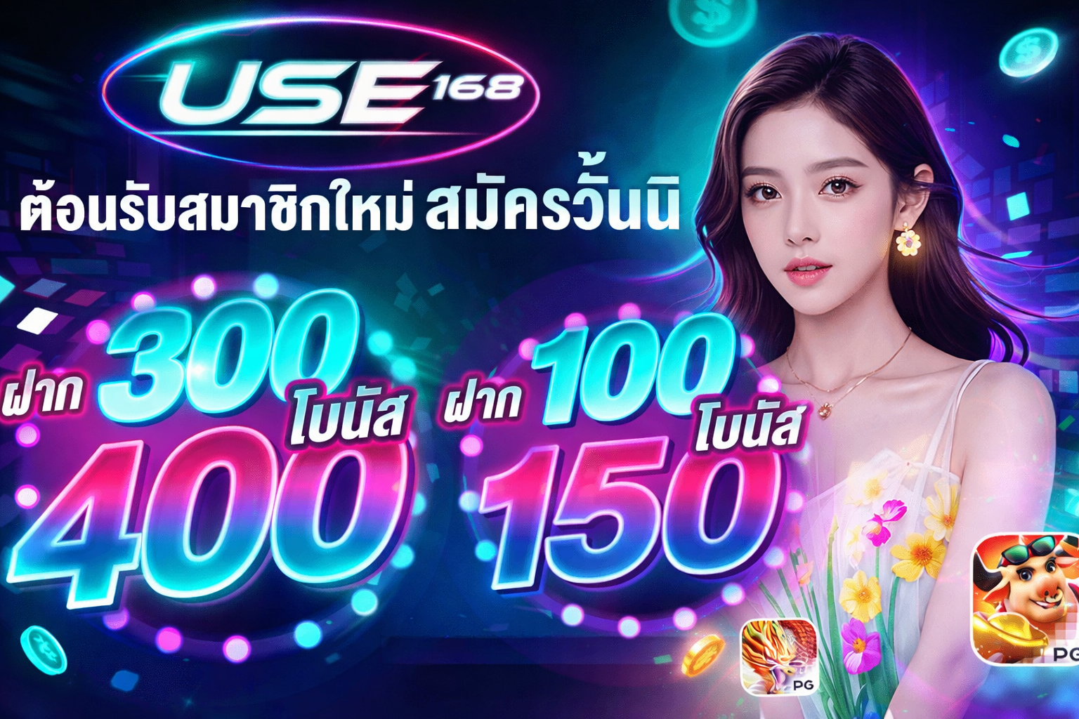 โปรโมชั่น USE168